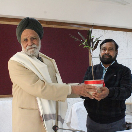 Dr. J.S. Samra, Former DDG NRM (ICAR) and Ex CEO, National Rainfed Area Authority of India, New Delhi visited ICAR-ICAR-IISWC, Dehradun during 22-25 December, 2023