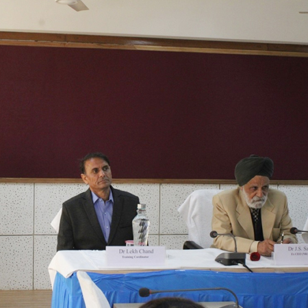 Dr. J.S. Samra, Former DDG NRM (ICAR) and Ex CEO, National Rainfed Area Authority of India, New Delhi visited ICAR-ICAR-IISWC, Dehradun during 22-25 December, 2023